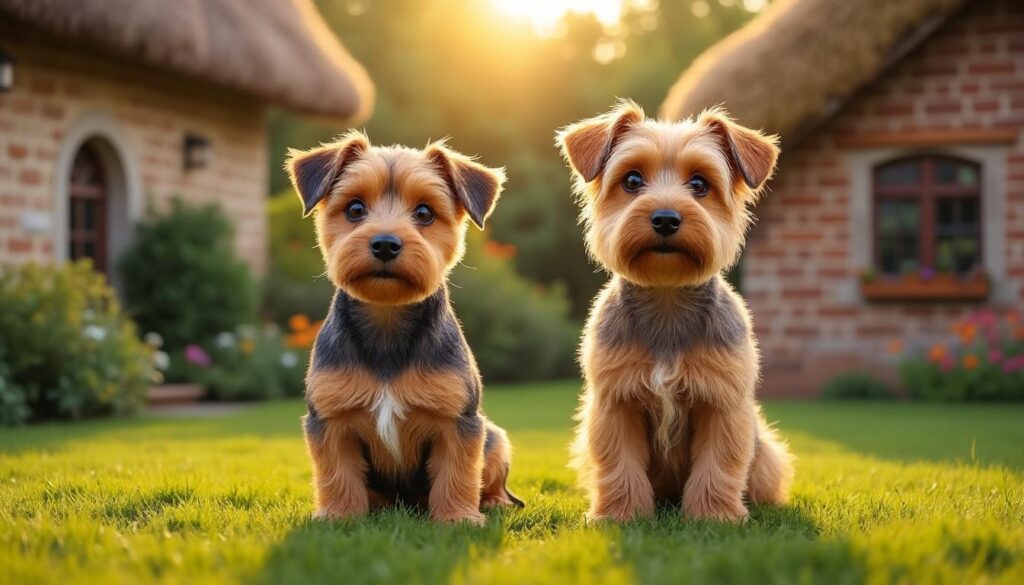 découvrez les caractéristiques du norfolk et du norwich terrier : leurs différences, leur caractère unique et leur origine.