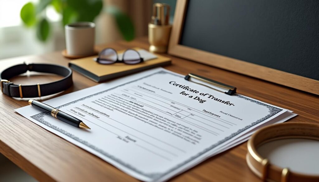 téléchargez gratuitement le modèle officiel d'attestation de cession pour chien, un document essentiel pour formaliser la vente ou le don de votre animal en toute simplicité.