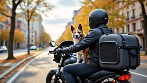 découvrez les meilleures astuces pour transporter votre chien en toute sécurité lors de vos balades à moto, alliant confort et protection pour votre animal.