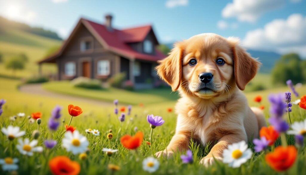 découvrez tout sur le golden retriever nain : son caractère affectueux, son origine, et le prix en 2024 pour bien préparer votre futur compagnon.