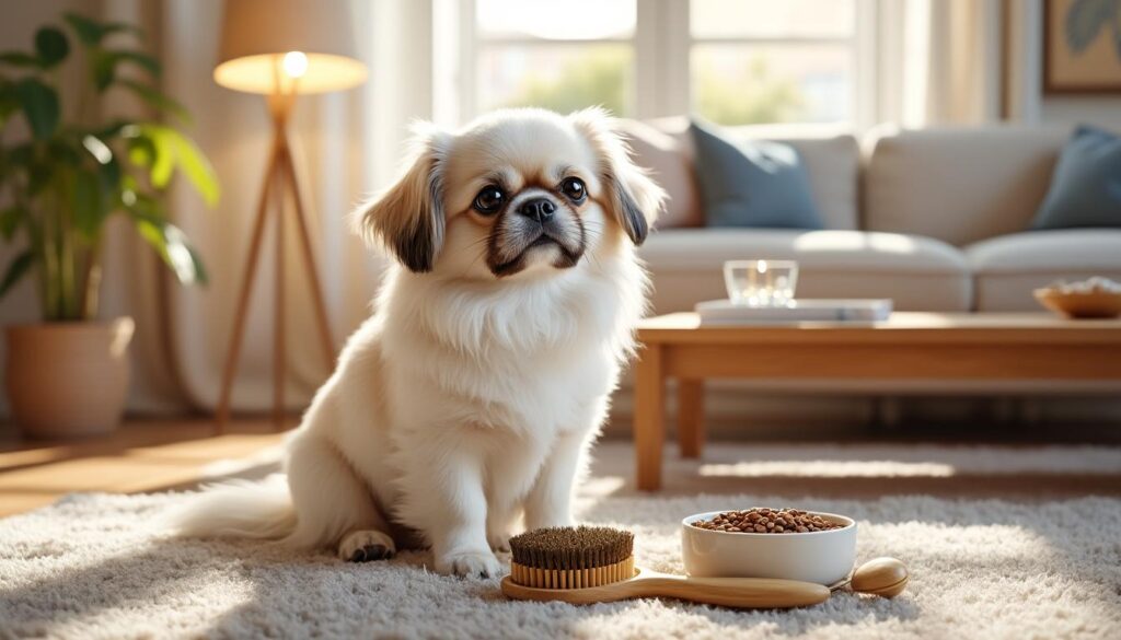 découvrez tout sur le pékinois : ses caractéristiques, ses besoins en soins, son comportement typique et son prix. un guide complet pour mieux comprendre ce chien charmant.